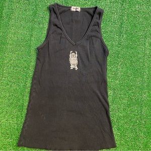 Y2k hippie Buddha tank